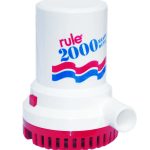 Rule Submersible Bilge Pump 2000GPH, 24V