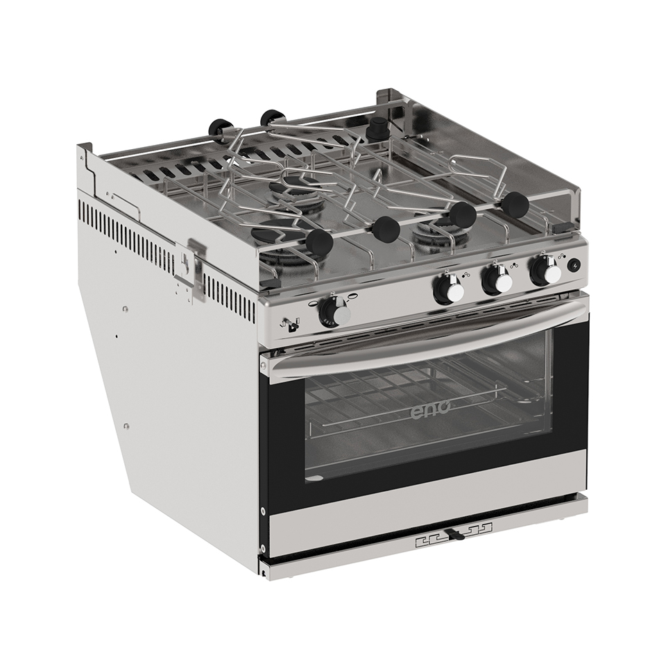 023391010785-1_CUISINIERE_GAZ_SUR_CARDAN_ULTIME_3_FEUX_ENO ENO ULTIM 3 Εστιών με Φούρνο & Grill - Image 1