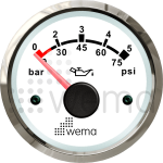 Wema Oil Pressure Instrument