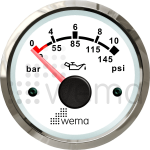 Wema Oil Pressure Instrument 10 Bar