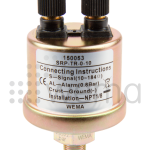 Wema 10 bar Oil Pressure Sensor with Alarm