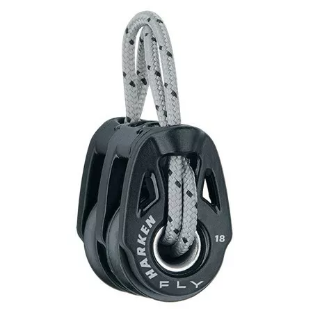 2158 Harken 18mm Fly Soft-Attach Double Block - Image 1