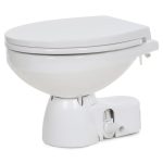 Jabsco Ηλεκτρική Τουαλέτα Quiet Flush E2 με Ηλεκτροβαλβίδα, Μέγεθος Regular, Soft Close, 12V