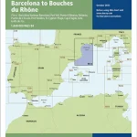 Χάρτες Imray M14 Βαρκελώνη έως Βουζ ντε Ρον (Bouches du Rhône)