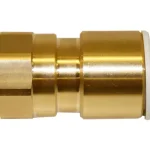 John Guest Brass Female Coupler 15mm x 1⁄2″