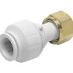 John Guest Straight Connector with Female Thread 22mm x 3⁄4″