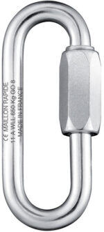 Maillon Rapide Βιδωτός Σύνδεσμος με Μεγάλο Άνοιγμα, 12mm