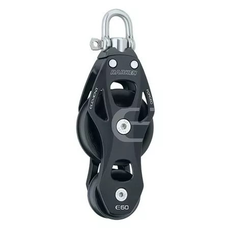 6262 Harken Αλουμινένιο Ράουλο Element Κιθάρα 60mm με Στριφτάρι - Image 1