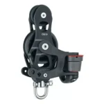 Harken Αλουμινένιο Ράουλο Element Κιθάρα 60mm με Στριφτάρι & Δαγκάνα