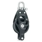 Harken 80mm Aluminum Element Block — Swivel & Becket