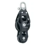 Harken 80mm Aluminum Element Fiddle Block — Swivel