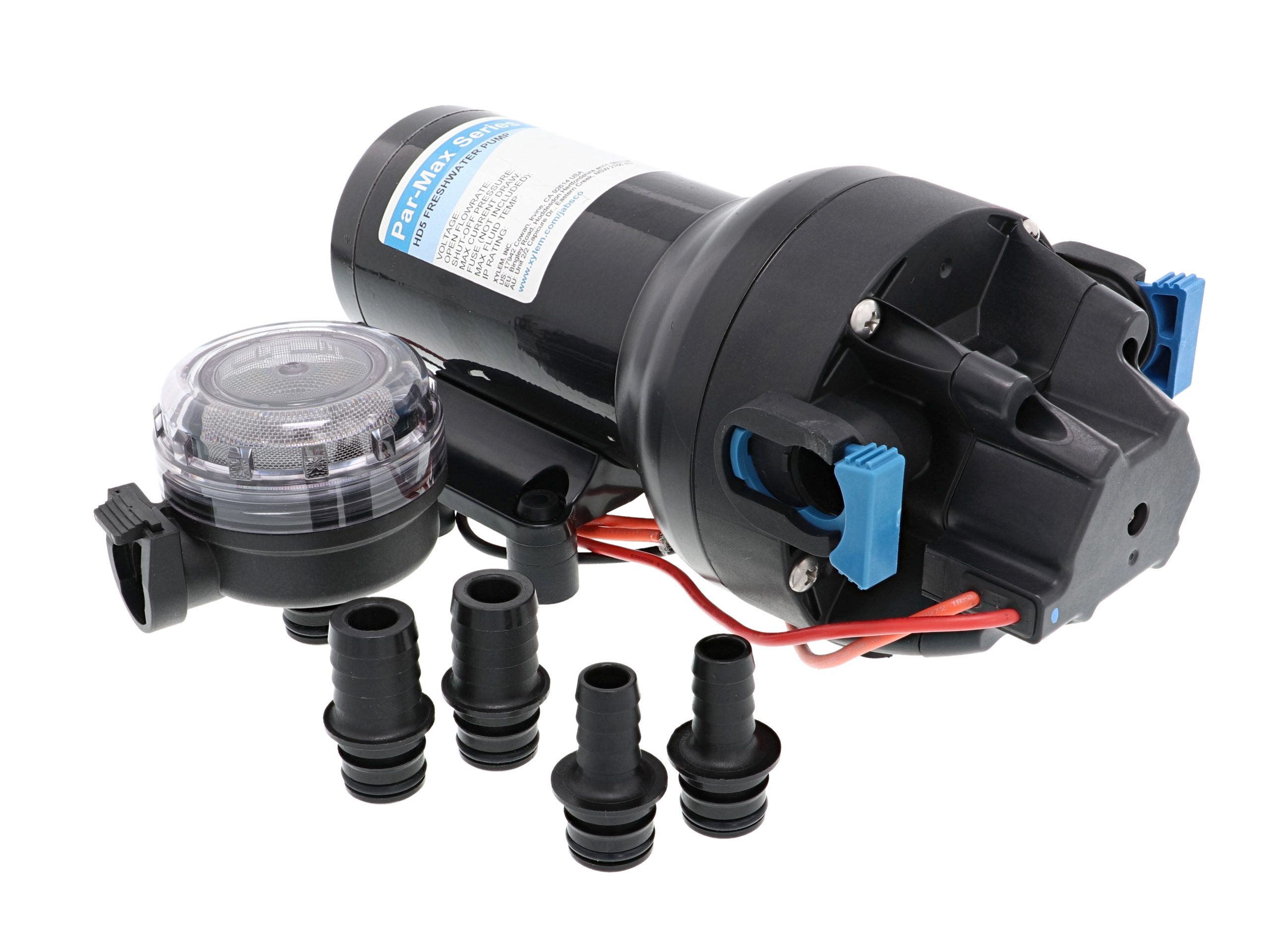 Jabsco-Par-Max-HD5-Full-Contents Jabsco Πρεσσοστατική Αντλία Νερού Par-Max HD5, 19L/Min, 60psi, 12V - Image 1