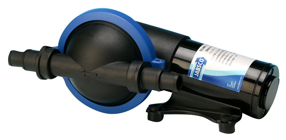 Jabsco-Shower-Drain-Bilge-Pump-50880 Jabsco Bilge Pump 16L/Min, 12V - Image 1