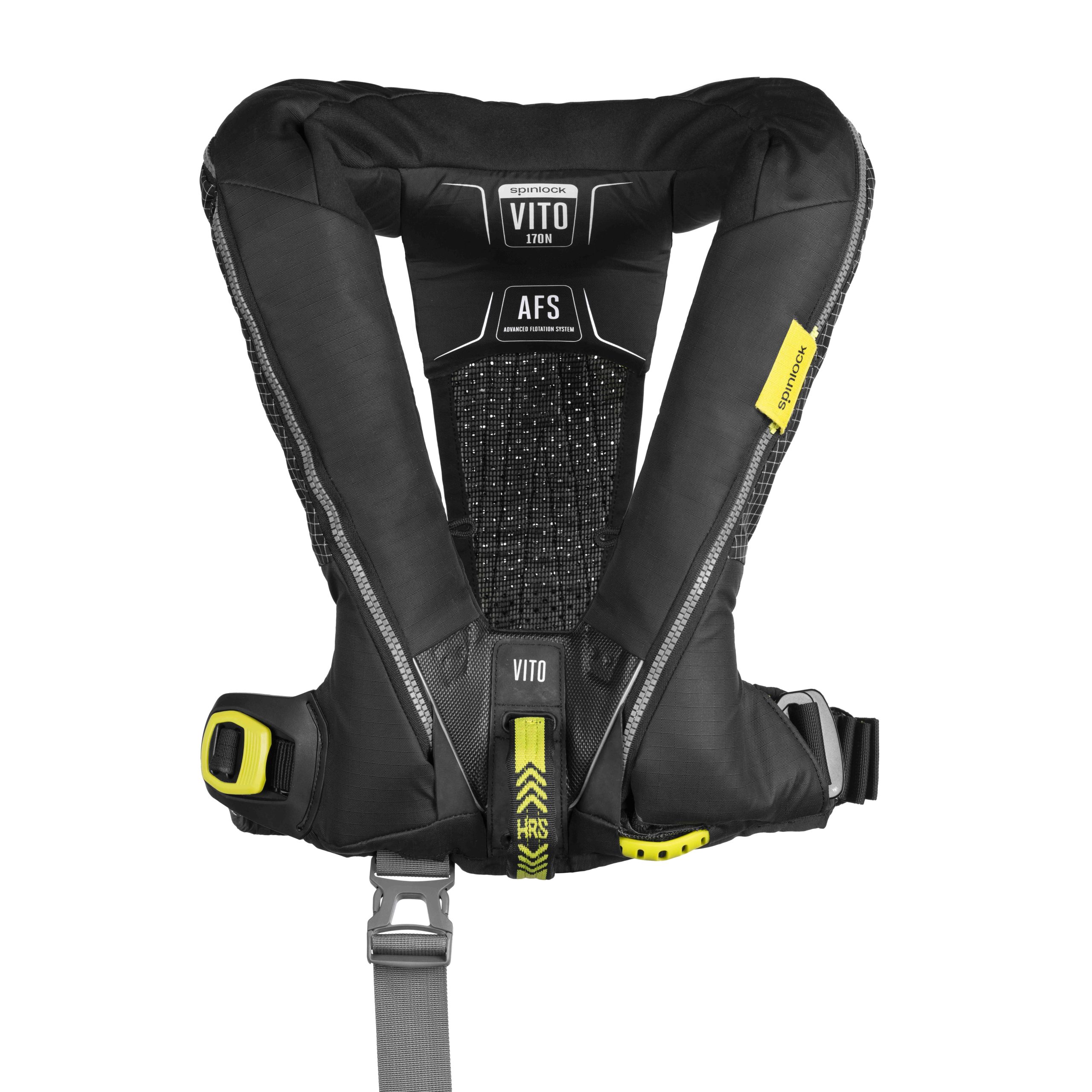 Spinlock_Deckvest_VITO_AFS_Sample Spinlock Αυτόματο Σωσίβιο VITO AFS 170N, Μαύρο - Image 1
