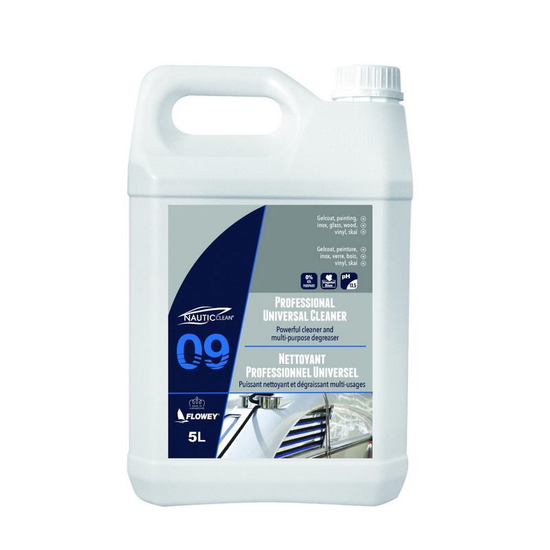 products-nautic-clean-09-5ltr Nautic Clean 09 Universal Cleaning Shampoo 5Lt - Image 1