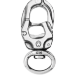 Wichard Speedlink Τ3 Trigger Snap Shackle with Swivel, Large Bail, Length: 102mm
