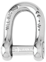 Wichard Self-Locking Allen Head Pin D Shackle – Dia 6mm