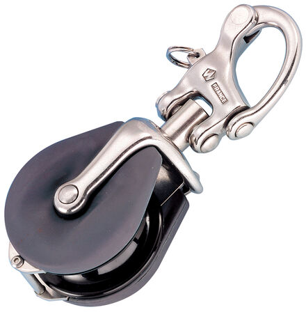 Poulie ouvrante Wichard.Wichard snatch block. Wichard Μπαστέκα με Στριφτάρι & Snap Shackle, Μεγ. Σχοινί: 18mm - Image 1
