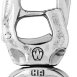 Wichard Speedlink Trigger Snap Shackle with Swivel, Large Bail, Length: 83mm