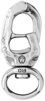 Wichard Speedlink Trigger Snap Shackle with Swivel, Large Bail, Length: 83mm