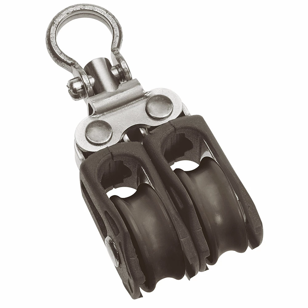 N00230 Barton Double Block 20mm with Swivel - Image 1