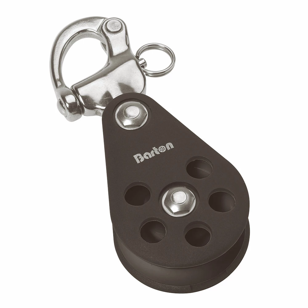 N06140 Barton Block 64mm with Swivel & Snap Shackle - Image 1