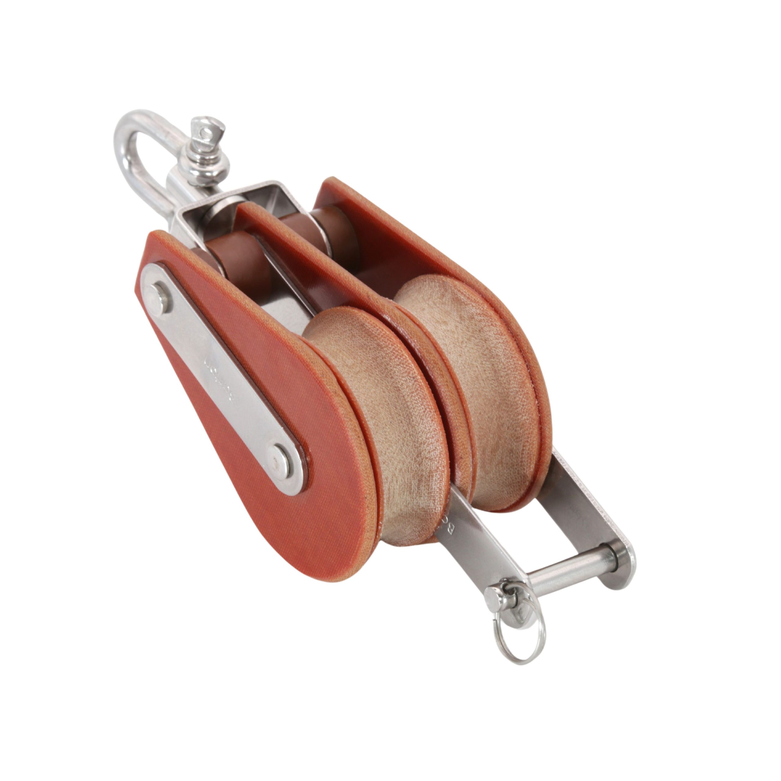 T03231-scaled Barton Tufnol Διπλό Ράουλο 30mm με Στριφτάρι με Becket - Image 1