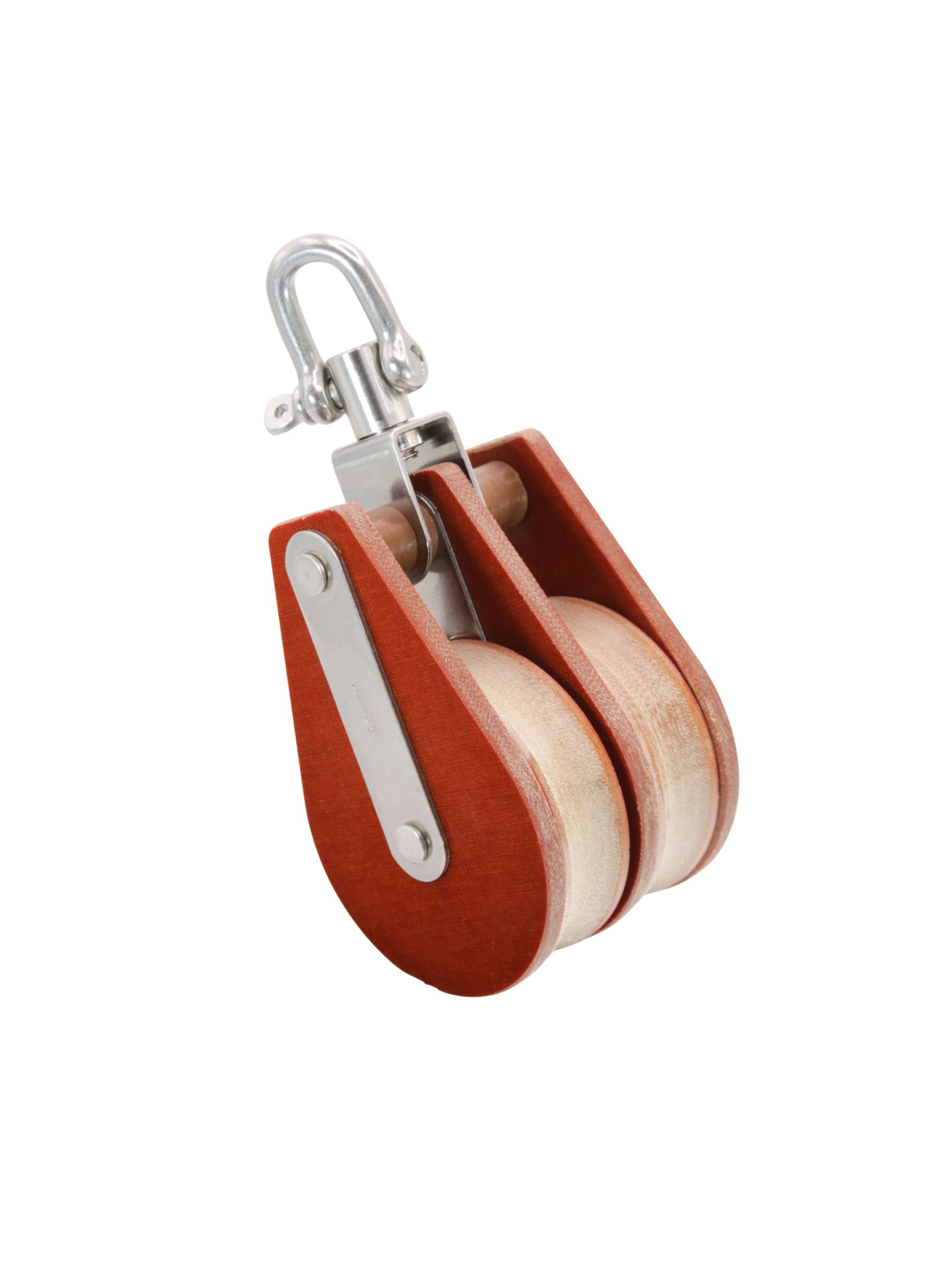 T04230a-scaled Barton Tufnol Double Block 58mm with Swivel - Image 1